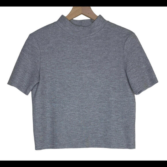 Zara Trafaluc Crop High neck Sweater Size Small - Picture 2 of 7